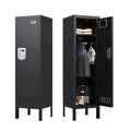 5-Door Steel Storage Locker with Hooks and Card Slots M92401
