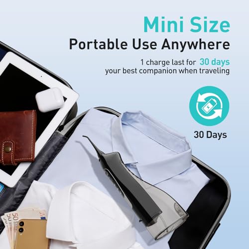 Portable Cordless Oral Irrigator 300ML Rechargeable Water Flosser C363894