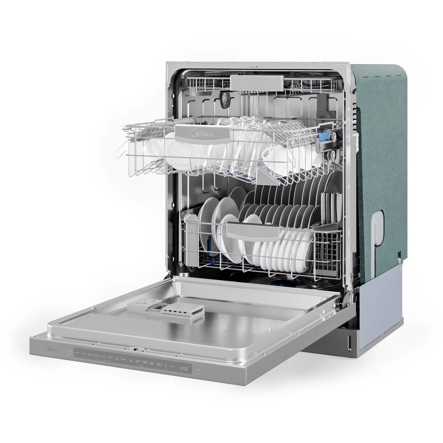 Ultra-Quiet Dishwasher with Wi-Fi and Targeted Wash Zones, Stainless Steel C592