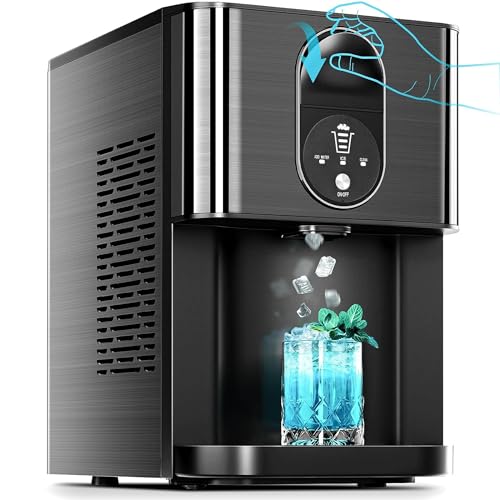 Countertop Nugget Ice Maker, Self-Cleaning, Soft Chewable Pebble Ice B848730