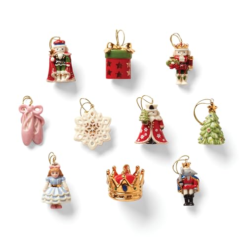 10-Piece Nutcracker Ornament Set, Multicolor U3245