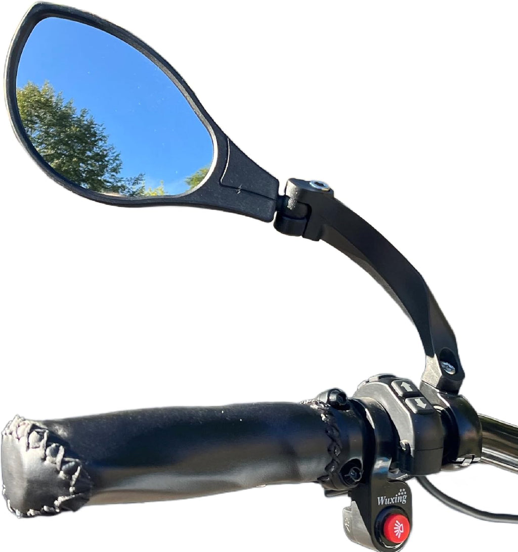 Adjustable Handlebar Bike Mirror, Crystal Clear Rearview Mirror O273253