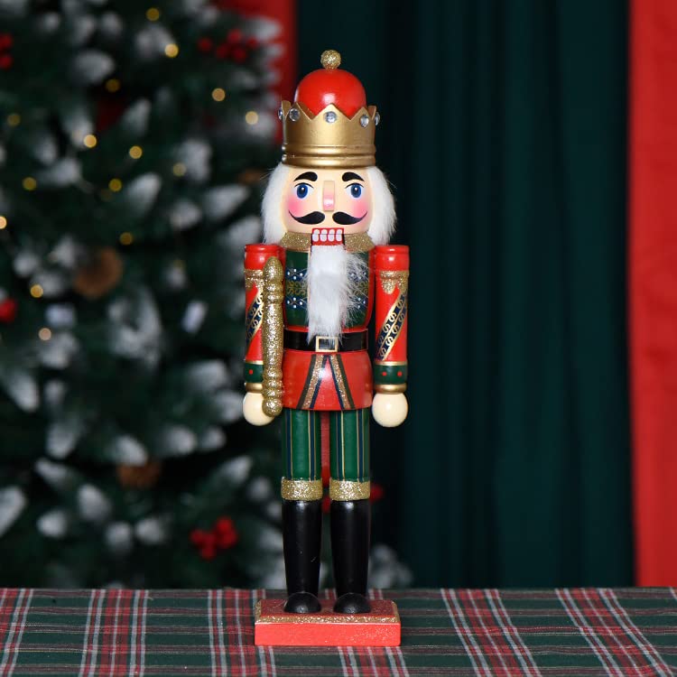 Wooden Nutcracker Christmas Decoration 14 inches X256