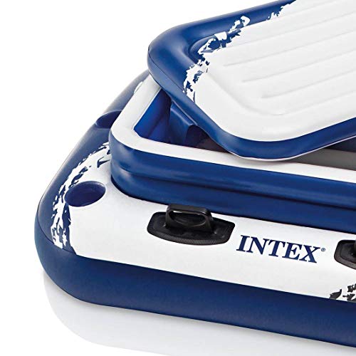 Inflatable Beverage Cooler Float with Lid, 2 Pack U676375