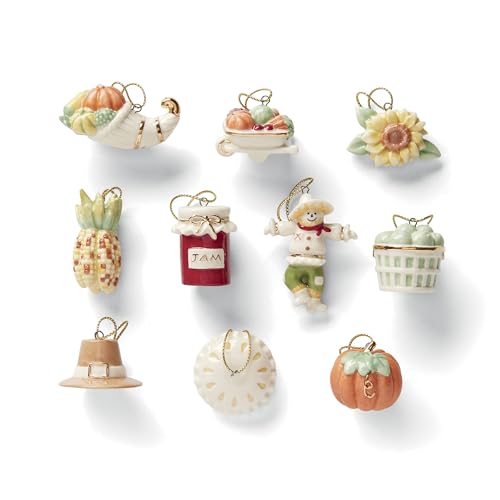 10-Piece Nutcracker Ornament Set, Multicolor U3245
