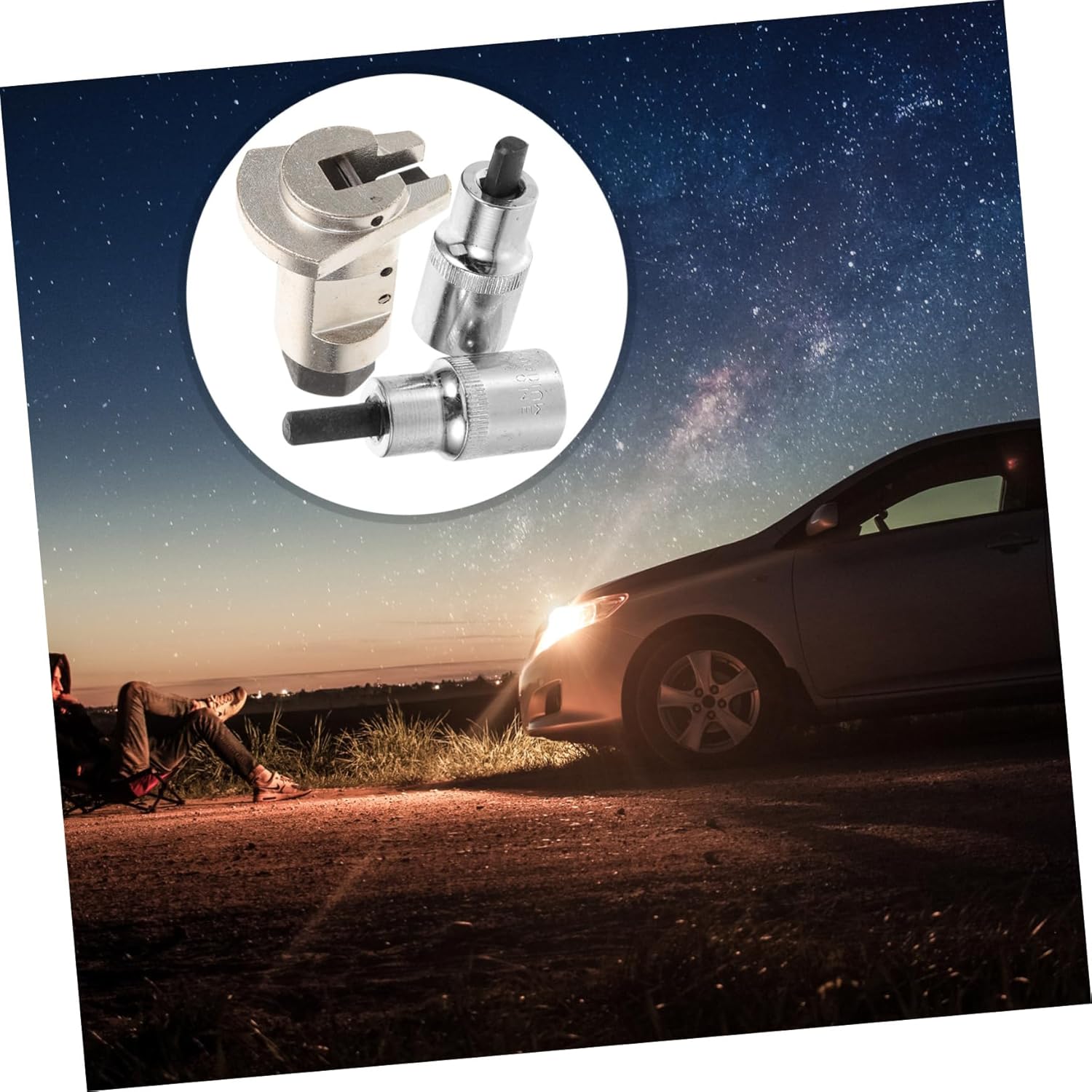 3pcs Car Shock Absorber Removal Socket Strut Knuckle Spreader Ball Head Separator H3534