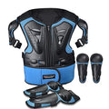 Kids Motorcycle Armor Suit Dirt Bike Gear Chest Protector Motocross for Kids Dirt Bike Chest Protective Gear with Elbow Knee Pads Guards for Cycling