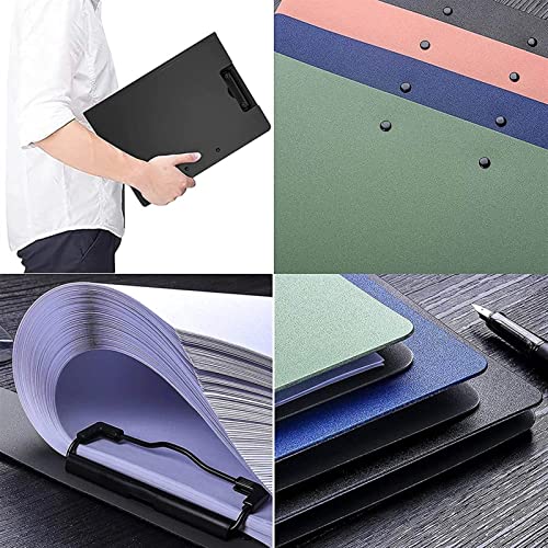 A4 File Folder Clipboard with Writing Pad Document Organizer J5242