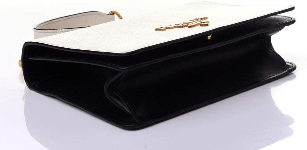 Saffiano Leather Chain Crossbody Bag X133