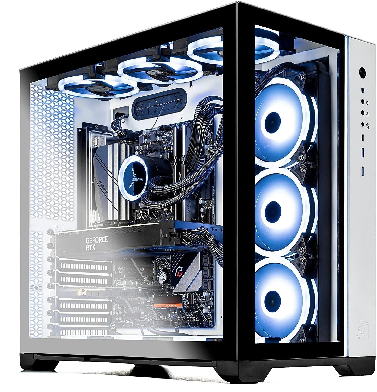 Gaming Desktop PC with AMD Ryzen 7, RTX 3080 Ti, 1TB SSD, 16GB RAM J5558