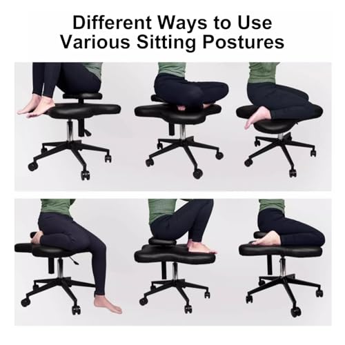 Meditation Chair, Ergonomic Kneeling Chair for Office and Computer Workers L7002