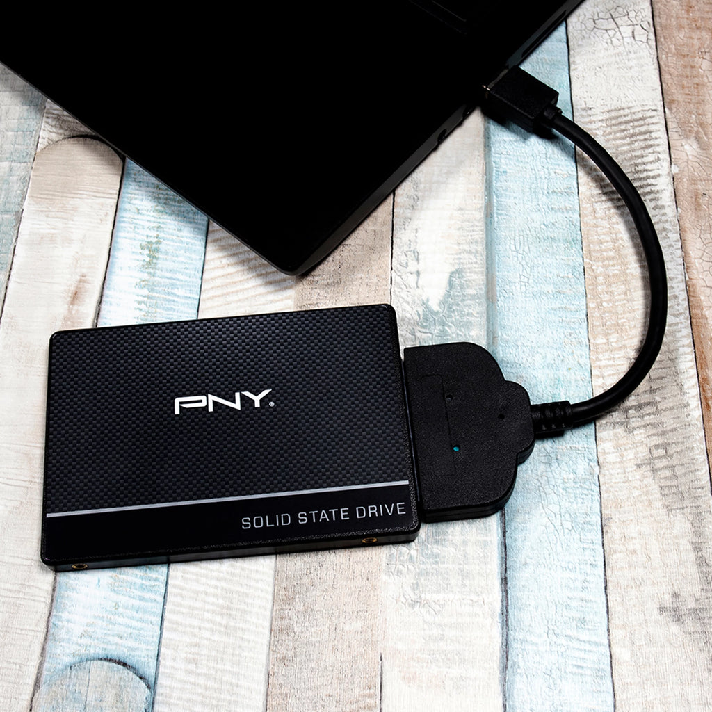PNY 1TB CS900 2.5” Solid State SATA-III SSD Upgrade Kit w/ Transfer Cable and Software