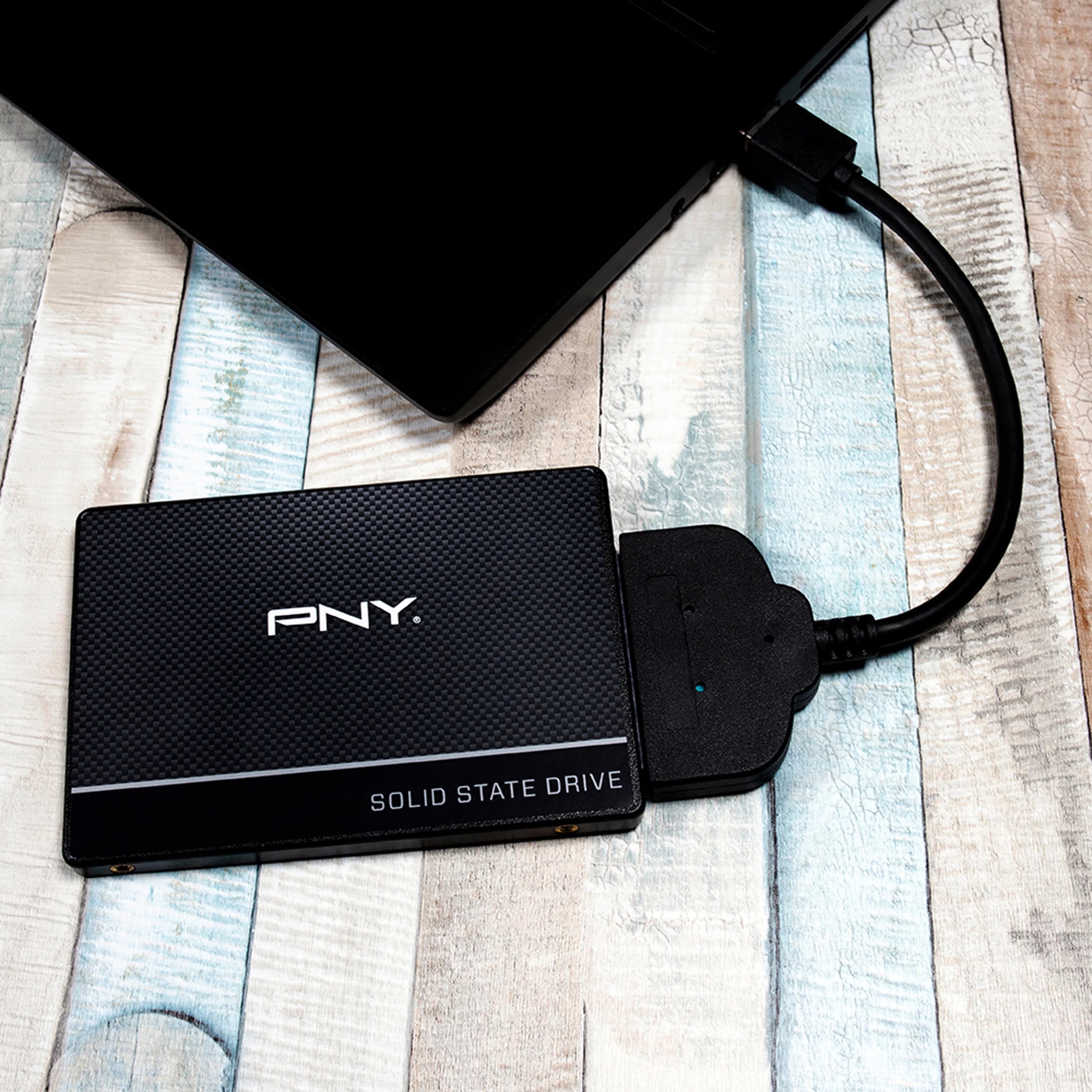 PNY 1TB CS900 2.5” Solid State SATA-III SSD Upgrade Kit w/ Transfer Cable and Software