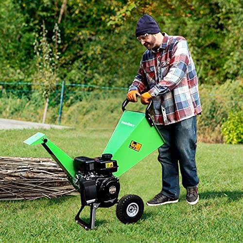 7HP Gas Wood Chipper 3 Inch Max Cutting Diameter U332458