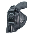 Maxx Carry IWB Leather J Frame Revolver Holster for S&W Models 442 and 642 Airweight, 637, 638, 640 and Other .38 Special Snub Nose Revolvers