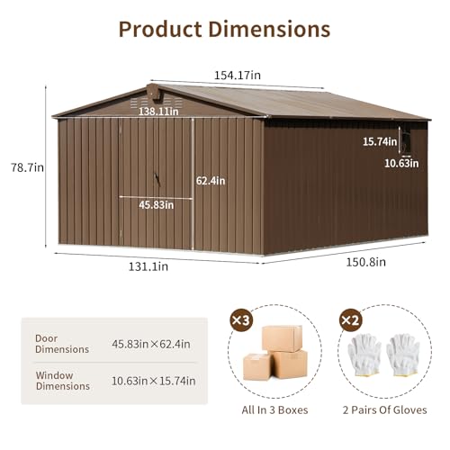 Resin Outdoor Storage Shed with Floor and Window, Lockable Small Tool Shed for Garden Patio Backyard, Light Gray V985