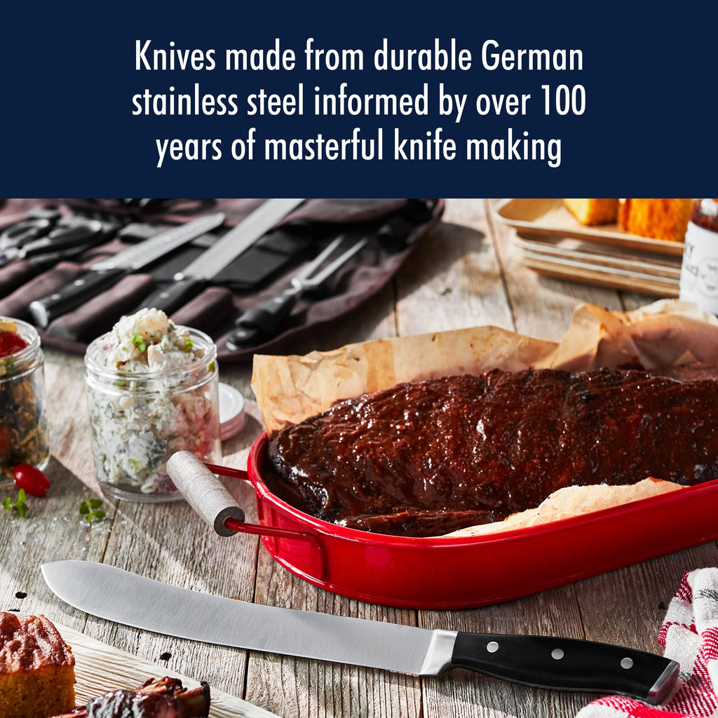Stainless Steel Chef's Knife Set, 9 Piece D7640