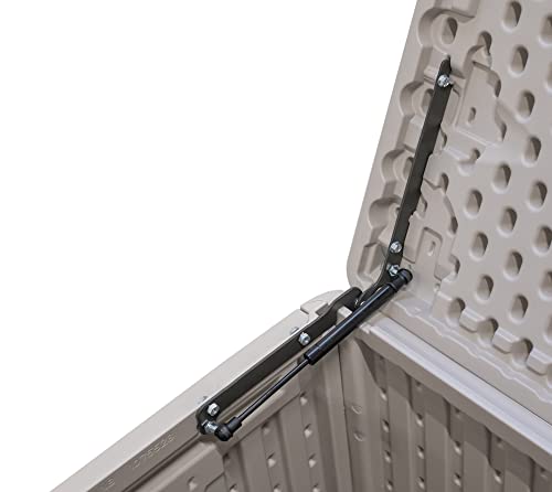 Extra Large Deck Box, 130 Gallon, Desert Sand/Brown V622519