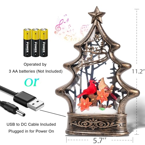 Nutcracker and Mouse King Snow Globe Music Box W567228