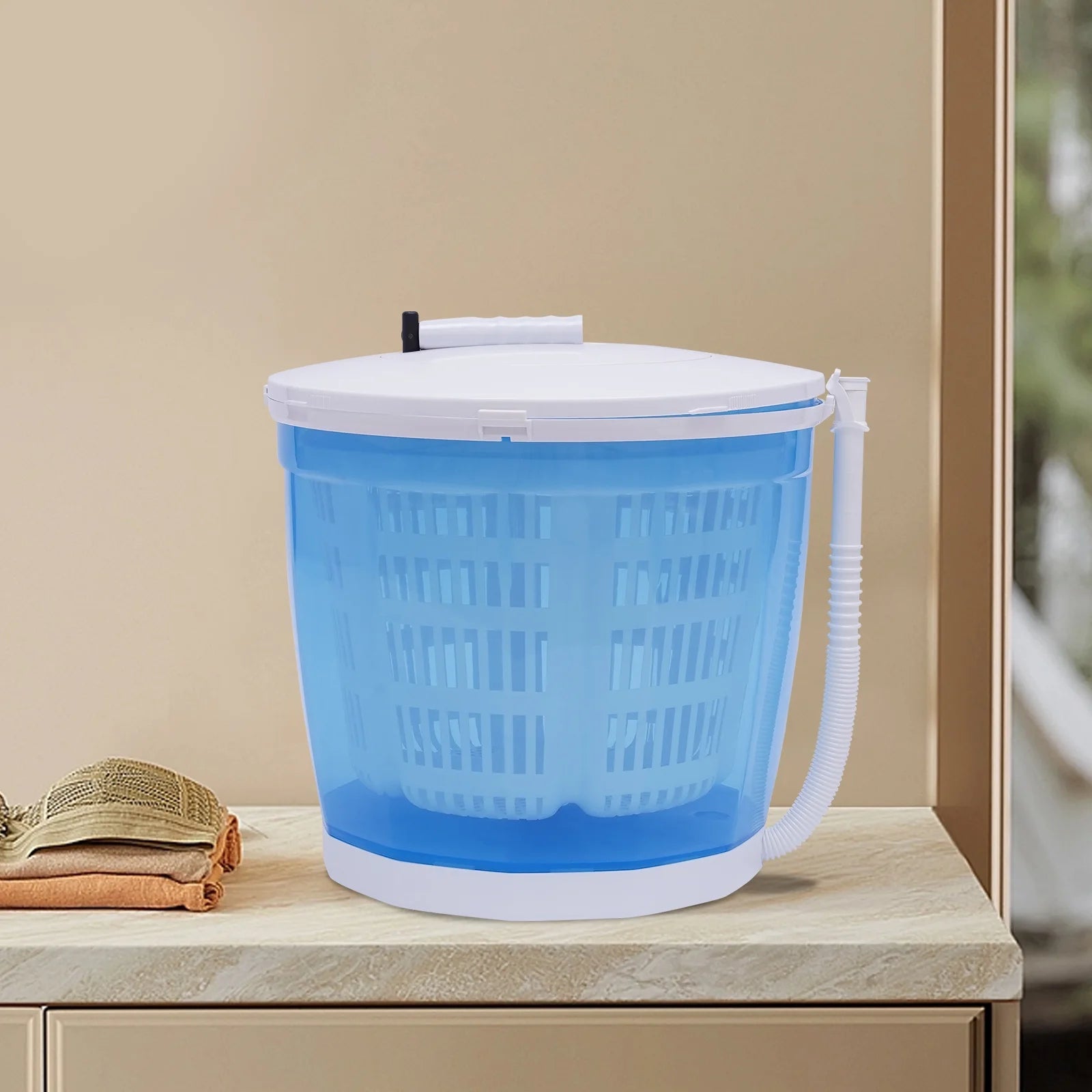 Portable Mini Spin Dryer for Travel Outdoor Use X195241