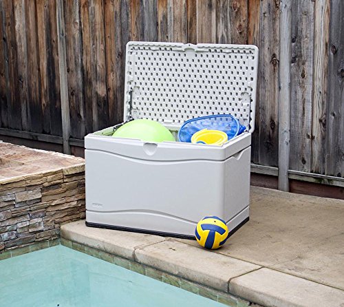 Extra Large Deck Box, 130 Gallon, Desert Sand/Brown V622519