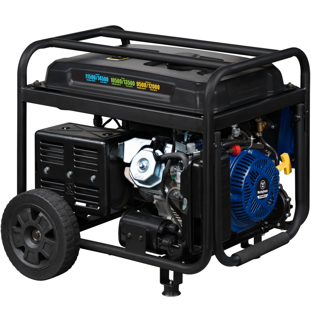 14,500 Watt Tri-Fuel Portable Generator with CO Sensor F999