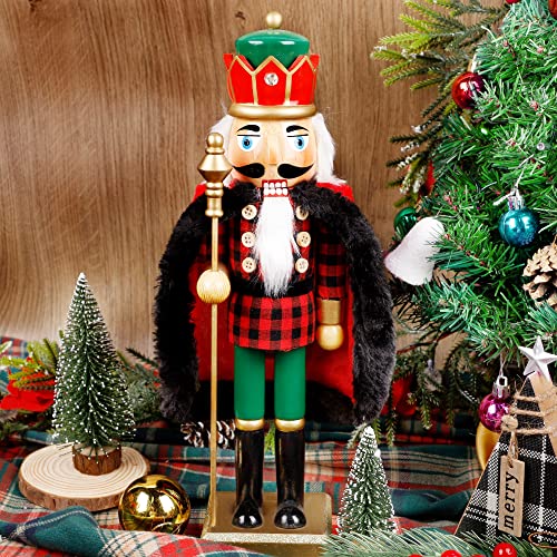 14 Inch Christmas Nutcracker Bear Drummer Ornaments, Tabletop Centerpiece Decor W663