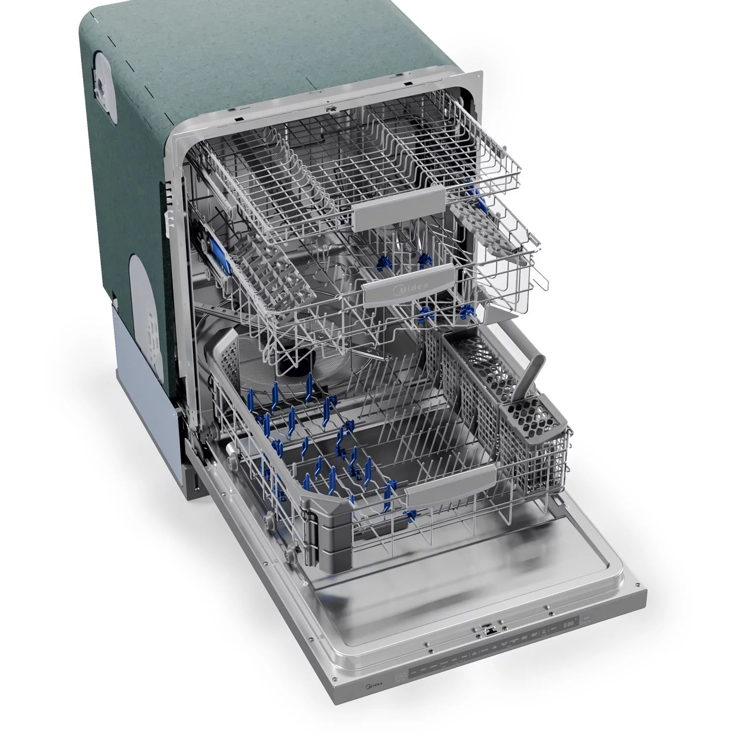 Ultra-Quiet Dishwasher with Wi-Fi and Targeted Wash Zones, Stainless Steel C592