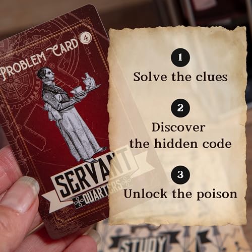 Escape Room Game Wine Bottle Puzzle Box for Adults S480582