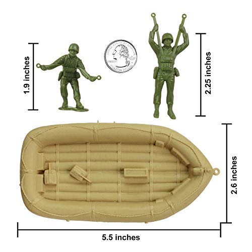 WW2 Soldier Plastic Army Men Figures D513
