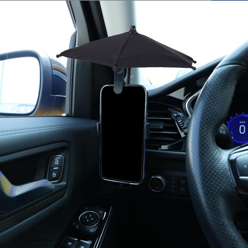 Phone Sun Umbrella, Portable Cycling Sun Shade for Phone Accessories F523