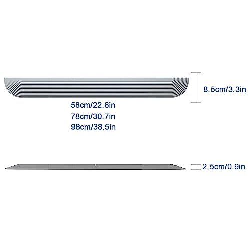 Doorway Threshold Ramp for Wheelchair, Scooter, and Robot Vacuum G68323