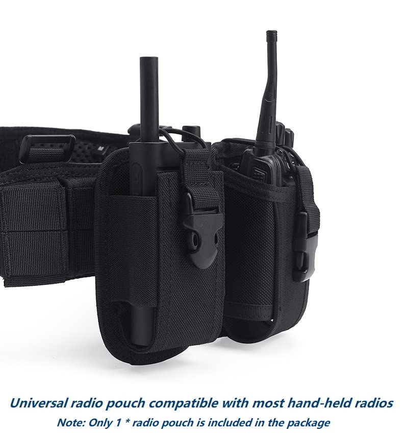 Tactical Radio Holster with MOLLE Strap and Belt Clip P2314