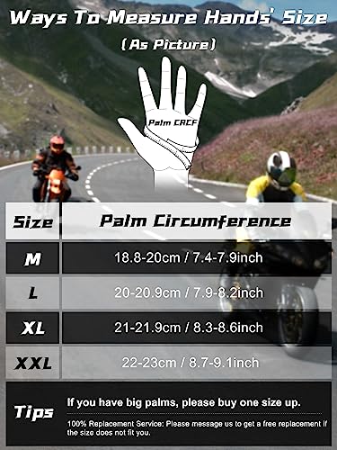 Breathable Mesh Motorcycle Gloves with Touchscreen Protection D471