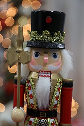 Wooden Nutcracker Christmas Decoration 14 inches X256