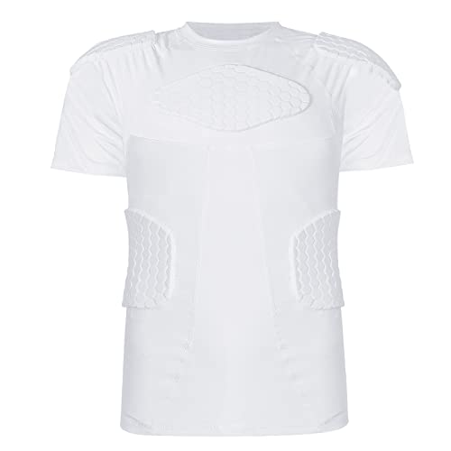 Men's Padded Compression Shirt and Short Set Protective Gear Y504
