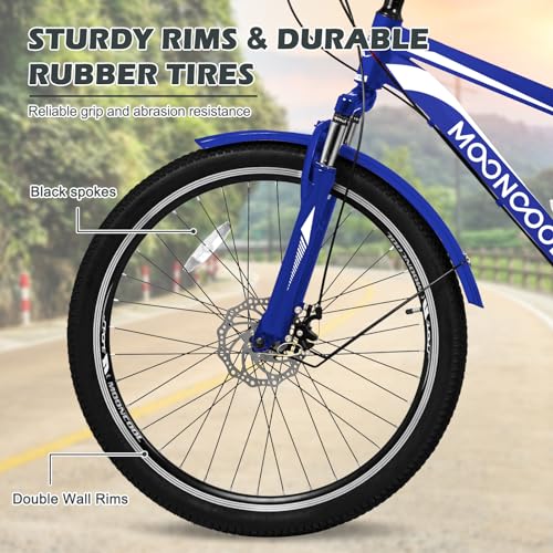 Adult Mountain Tricycle, 7-Speed 3-Wheel, 26 Inch, Front Suspension, Disc Brakes R2230