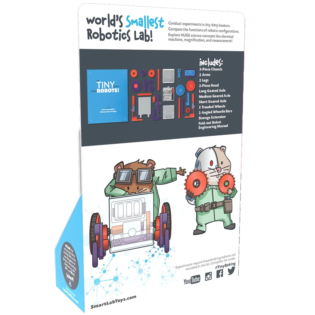 Tiny Robots with 15 Motorized Builds K479039