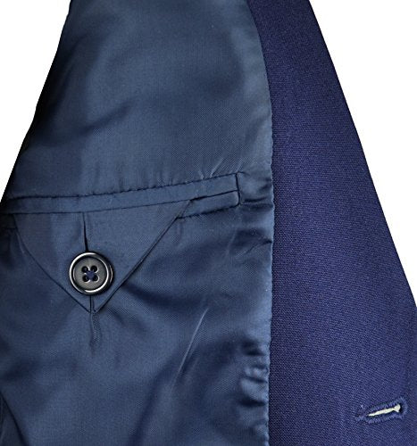 Boys Solid Suit and Tie Formal Outfit S2062