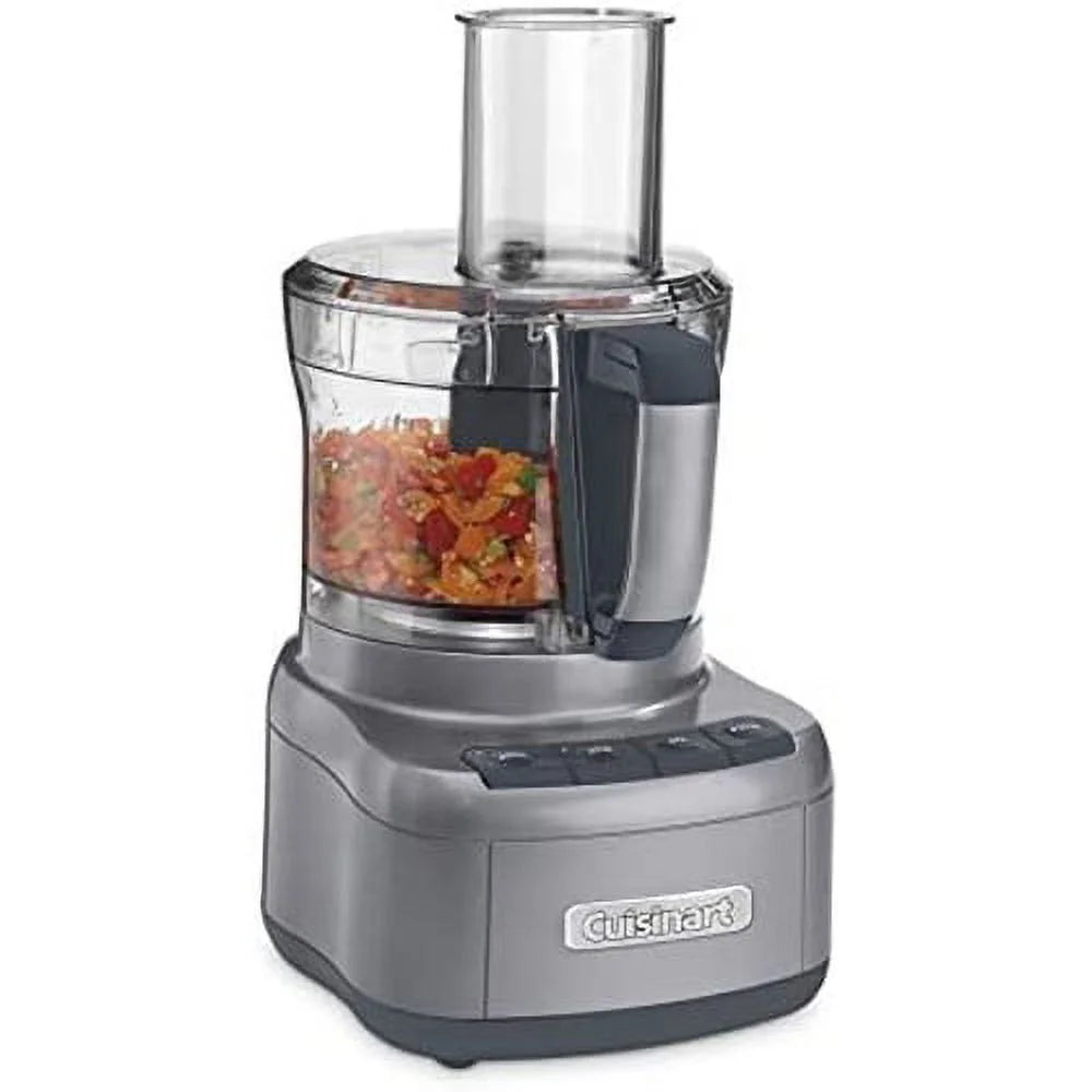 8 Cup Food Processor, 350-Watt, Gunmetal L400312