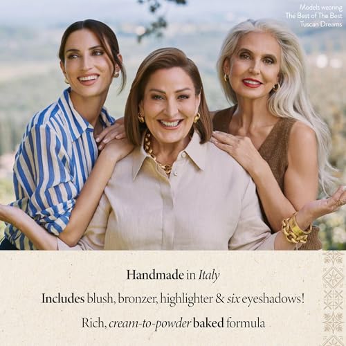 Baked Palette - Tuscan Dreams - Full Size - Bronzer, Blush, Highlighter, 6 Eyeshadows E2675