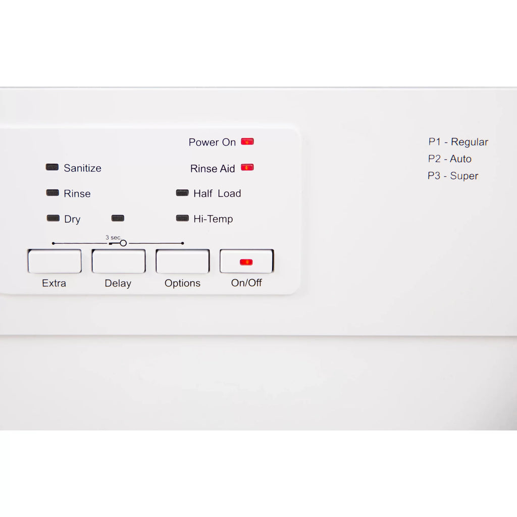 Dishwasher 24" Front Control White P73924