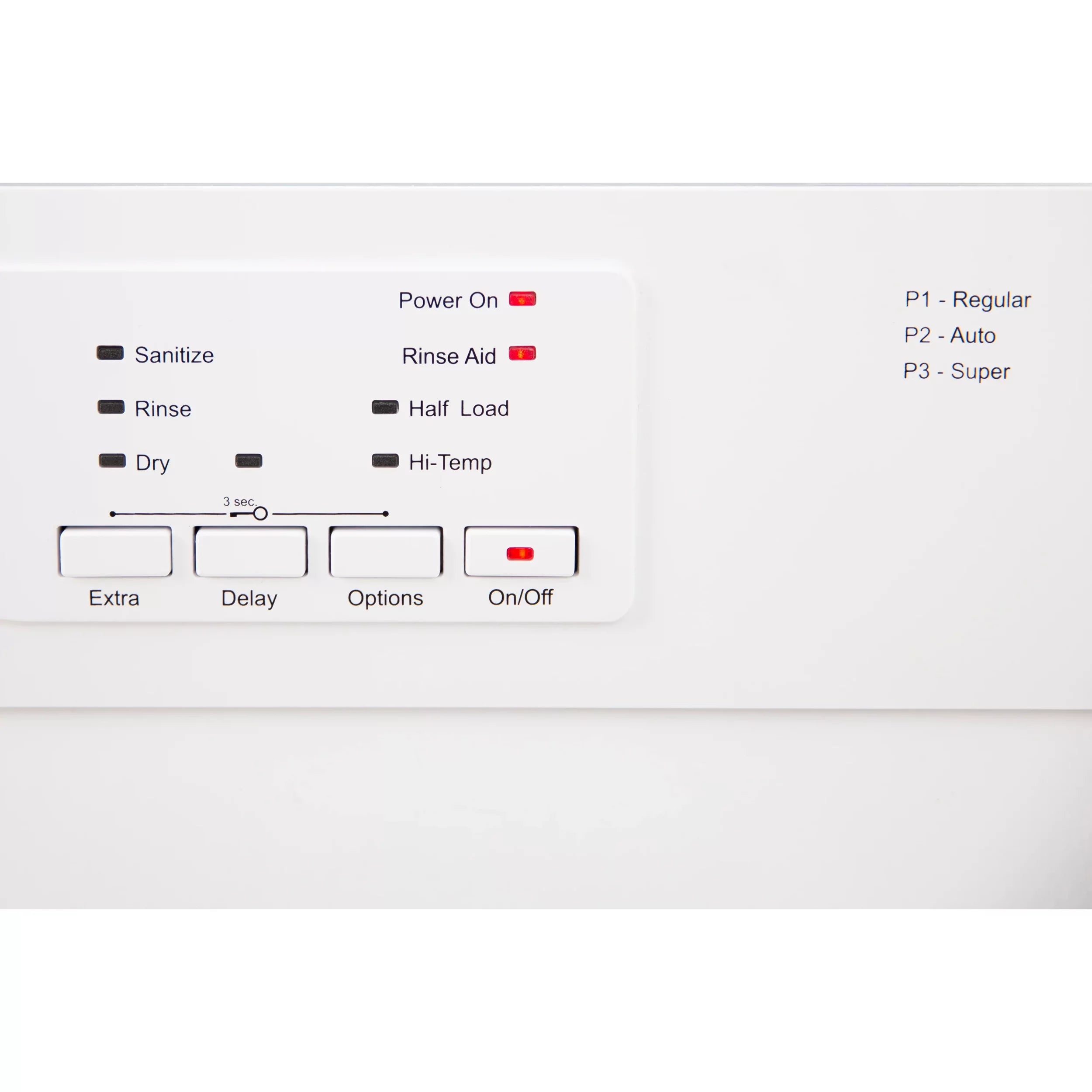 Dishwasher 24" Front Control White P73924