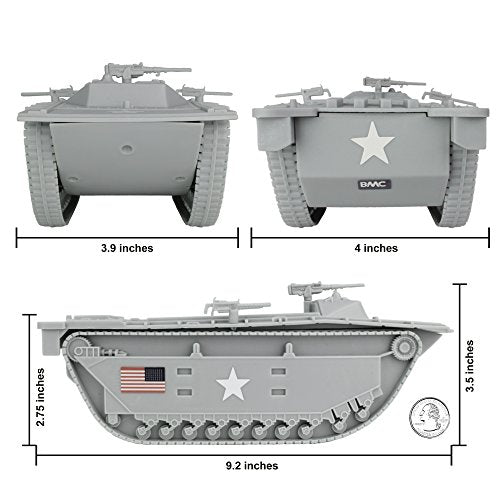 1:32 Amphibious Vehicle for Plastic Army Men Q257