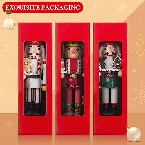Pink Wooden Nutcracker Soldier Valentine's Day Decor I55057