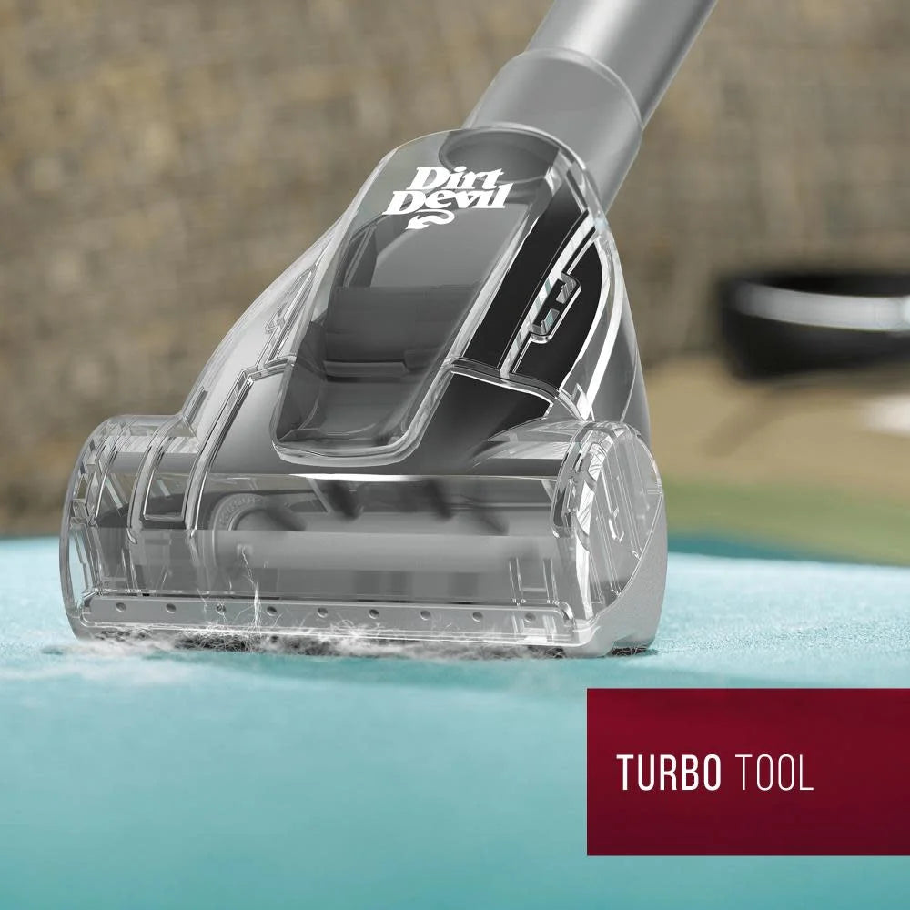 Bagless Corded Upright Vacuum Cleaner with Swivel Steering C123861
