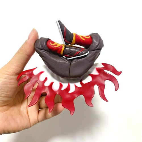 Anime Devil Slayer Figure Eating Rice Balls Sitting Pose Desk Decor B171666