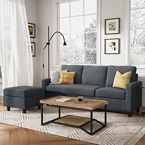 Convertible Sectional Sofa L Shaped Couch with Reversible Chaise U238492