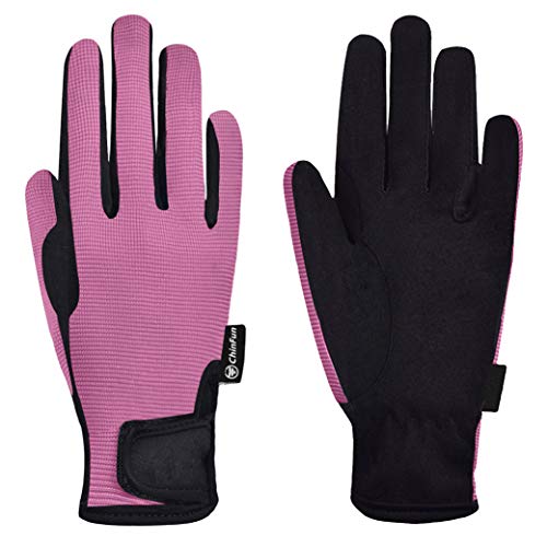Kids Horse Riding Gloves Equestrian Outdoor Mitts for Biking Cycling C319434