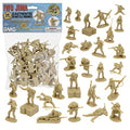 BMC WW2 Iwo Jima US Marines Plastic Army Men - 36 American Soldier Figures